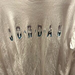 Nike - Jordan, Grey Long sleeve Shirt. Never worn, Size Medium.